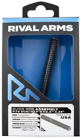 [788130031810] Rival Arms RARA50M201T Guide Rod Assembly Guide Rod Assembly Tungsten for S&W M & P-9 (4.25")