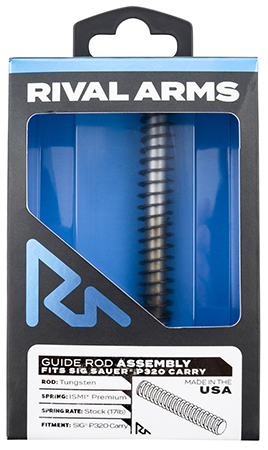 [788130031759] Rival Arms RARA50S301T Guide Rod Assembly Guide Rod Assembly Tungsten for Sig P320 Carry