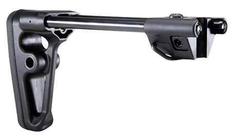 [798681544073] Sig Sauer STOCKXCOLLAPSIBLEBLK MCX/MPX  Black Synthetic Telescoping Collapsible Fits Sig MPX MCX