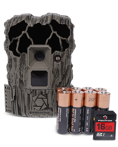 [888151027301] Stealth Cam STCQS20NGK QS20 Combo Camo No Glow IR Flash, Up to 32GB SD Card Memory, Features Integrated Python Provision Lock Latch