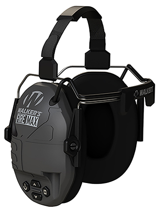 [888151030714] Walker's GWPDFMBTN Firemax Digital BTN Muff Behind The Neck Black Polymer