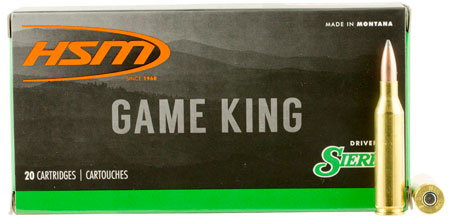 [810742022860] HSM 24317N Game King  243 Win 100 gr Sierra GameKing Spitzer Boat Tail 20 Per Box/ 25 Case
