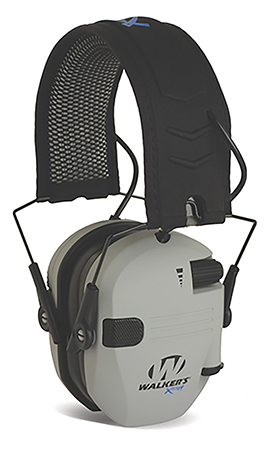 [888151030820] Walker's WPXDRSEMBTGY Razor X-TRM Digital Electronic Muff 21 dB Over the Head Gray/Black Polymer