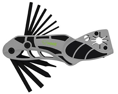 [888151022764] HME HMEATWRBH 14-In-1 Archery  Black/Gray Metal Folding