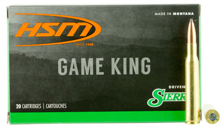 [810742022884] HSM 27012N Game King  270 Win 130 gr Sierra GameKing Spitzer Boat Tail 20 Per Box/ 20 Case