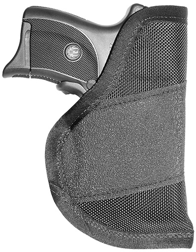 [812254022154] Crossfire Shooting Gear CRFGRPLSRSA1C3 The Grip Laser IWB Size 03 Black Ballistic Nylon Fits Compact Fits 3-3.50" Barrel Ambidextrous