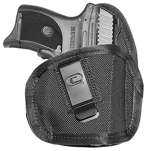 [812254022123] Crossfire Shooting Gear CRFTPSTLSRSA1C3R The Tempest Laser IWB Size 03 Black Ballistic Nylon Belt Clip Fits Compact 3-3.50" Barrel Right Hand
