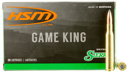 [810742022891] HSM 27013N Game King  270 Win 150 gr Sierra GameKing Spitzer Boat Tail 20 Per Box/ 20 Case