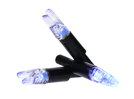[888151023518] NAP NAPILLNBL6PK Thunderglo Illuminated Nock Blue 6 Pack