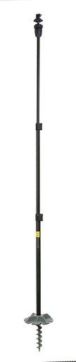 [855150006170] Hawk HWK3842 Camera Stakeout System 22"-51" High Black Metal