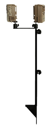 [813094022571] Muddy MUDMTCATCS03 Dual Game Camera Mount 19"-41" High Black Steel
