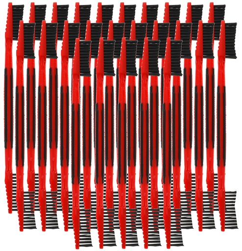 [888151026250] Birchwood Casey NYLBRSH2 Cleaning Brush  Plastic Nylon Bristles Double Ended Tip 25 Pack