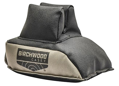 [888151031193] Birchwood Casey URBF Universal Rear Bag  Prefilled Tan Polyester Black Leather Top
