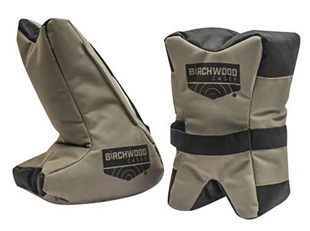[888151031247] Birchwood Casey SRBCMBO Tactical Tac-Match Shooting Rest Prefilled Tan Nylon, 2-Pieces Designed For Tactical Rifles