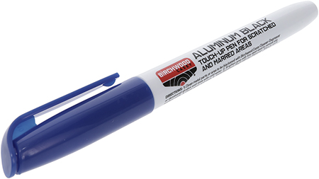 [029057151213] Birchwood Casey 15121 Aluminum Black Touch-Up Pen Felt Tip Gloss Black