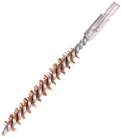 [029057412444] Birchwood Casey 41244 Cleaning Brush 25 Cal Bronze