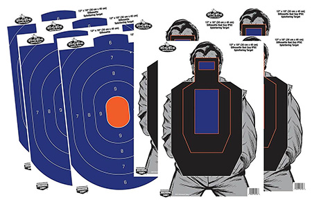 [029057357356] Birchwood Casey 35735 Dirty Bird Combo Pack Silhouette Paper Target 12" x 18" 8 Per Pkg