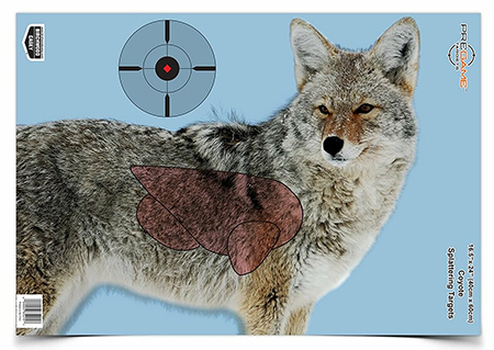 [029057354058] Birchwood Casey 35405 Pregame  Coyote Paper Hanging Rifle 16.50" x 24" Impact Enhancement Yes 3 Per Pkg