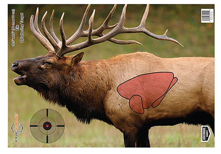 [029057354041] Birchwood Casey 35404 Pregame  Elk Paper Target 16.50" x 24" 3 Per Pkg