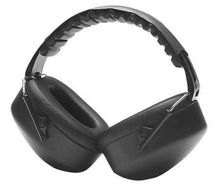 [814992008643] Pyramex PM3010 Ear Muff  Foam 26 dB Over the Head Black Adult 1 Pair