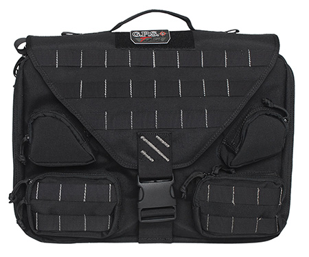 [819763010078] GPS Bags T1350BCB Tactical Brief Case Black 1000D Polyester 1 Handgun