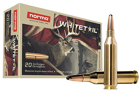 [7393923325262] Norma Ammunition 20160462 Dedicated Hunting Whitetail 243Win 100gr Pointed Soft Point 20 Per Box/10 Case