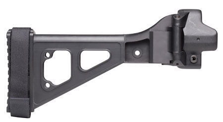 [699618783551] SB Tactical SBT5-01-SB HK Brace SBT5 HK MP5 Elasto-Polymer Black 10.2" L x 1.25" W