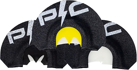 [710617242266] Power Calls 24226 Short Circuit Combo  Diaphragm Call Turkey Hen Sounds Attracts Turkeys Black 3 Pack