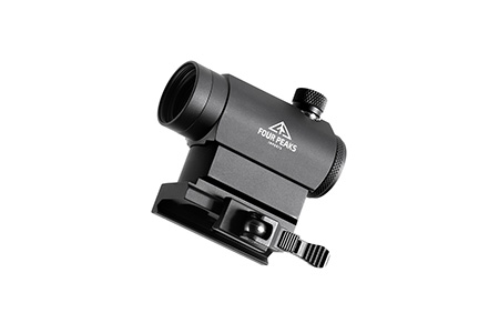 [810065120113] Four Peaks Imports 12011 Four Peaks Red Dot  Matte Black 1 x 22 mm 3 MOA Red Dot