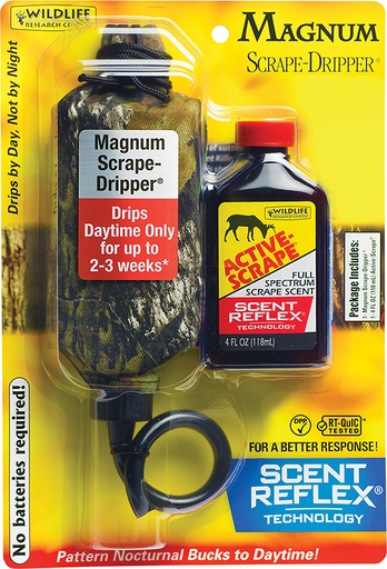 [024641003855] Wildlife Research 385 Magnum Scrape-Dripper w/Active Scrape Deer Attractant 4 oz