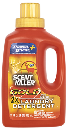 [024641012499] Wildlife Research 1249 Scent Killer Gold Laundry Detergent Odor Eliminator Odorless Scent 32oz Bottle