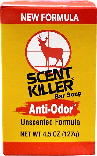 [024641005415] Wildlife Research 541 Scent Killer Bar Soap Odor Eliminator Unscented Scent 4.5 oz