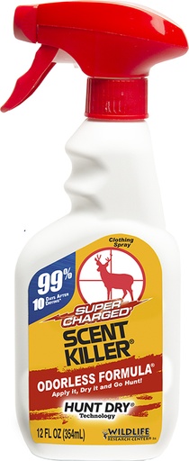 [024641015520] Wildlife Research 1552 Scent Killer Super Charged Odor Eliminator Odorless Scent 12 oz Trigger Spray