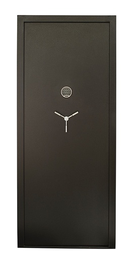 [851529004860] SnapSafe 75416 Vault Door  In-Swing Black 12 Gauge Steel 32.80"W x 81"H Access Code/Key Entry