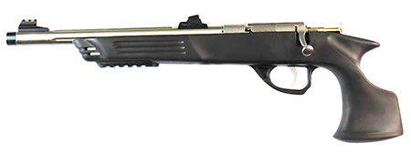 [611613006961] Crickett KSA696 Adult Pistol  22 LR 1rd 10.50" Stainless Steel Threaded Barrel w/Cap, Williams Fire Sights, Integrated Picatinny Accessory Rail, Synthetic Grip, Rebounding Firing Pin Safety