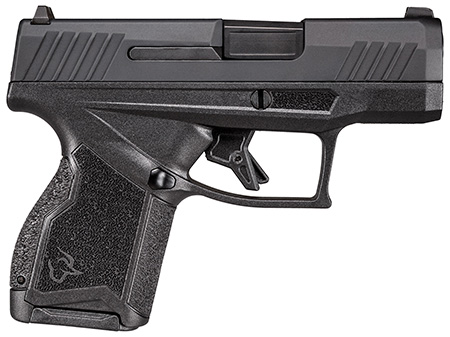 [725327935827] Taurus 1GX4M93110 GX4  Micro-Compact 9mm Luger 10+1 3.06" Satin Black DLC Barrel, Black Nitride Serrated Slide, Matte Stainless Steel Frame, Black Polymer w/Interchangeable Backstrap Grip Right Hand