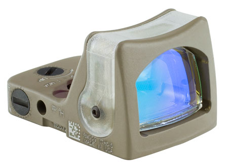 [719307611122] Trijicon 700210 RMR Dual Illuminated Flat Dark Earth 1 x 0.87" x 0.63" 9 MOA Green Dot