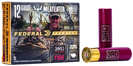 [604544626605] Federal PTDX139567 Premium 3rd Degree 12Gauge 3.50" 2oz 5/6/7Shot 5 Per Box/50 Case