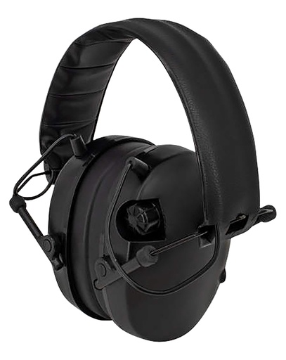 [674326340210] Radians 230EHP 230-EHP Slim Electronic Muff 23 dB Over the Head Black Adult 1 Pair