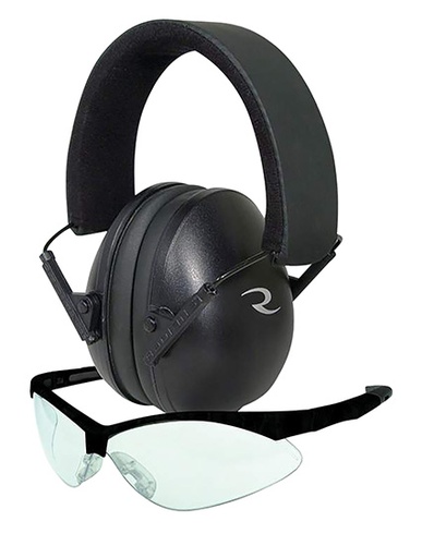 [674326331607] Radians LS0100CKCS G4 Junior Shooting Glasses Clear Lens Black Frame