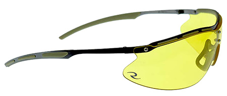 [674326331928] Radians CSB1014CS Bravo Glasses R Amber Lens Single Metal Frame