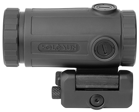 [810047071150] Holosun HM3XT HM3XT Magnifier Black Anodized Titanium 3x 0.58" x 0.77" Quick Detach Mount