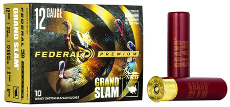[604544631791] Federal PFCX139F6 Premium Grand Slam 12Gauge 3.50" 2oz 6Shot 10 Per Box/25 Case