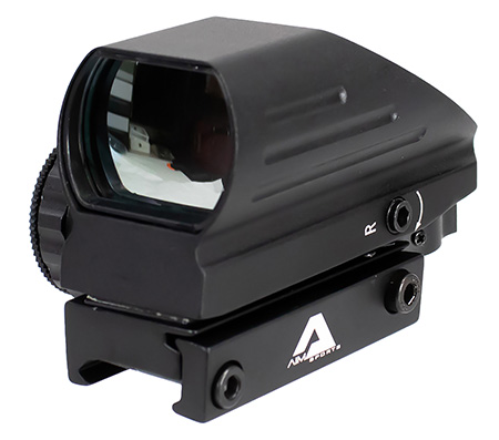 [815879014290] Aim Sports RT406C Reflex Sight Classic II Edition Matte Black 1x33mm Red/Green Multi Reticle