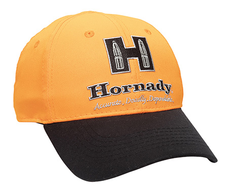 [885792821602] Outdoor Cap HRN05A Hornady Cap Polyester Blaze/Black Structured OSFA