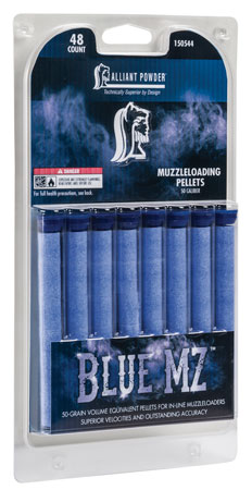 [604544616934] Alliant Powder BLUE MZ Muzzleloader Powder Blue MZ Muzzleloader 50 gr 48 Per Pkg