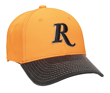 [885792418000] Outdoor Cap RM16A Remington Cap Polyester Twill Blaze/Black Structured OSFA