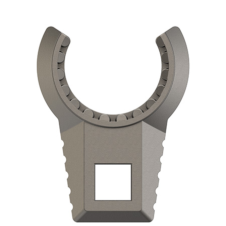 [813119013829] Real Avid AVMFDRBNW Master -Fit Delta Ring Barrel Nut Wrench Titanium/Stainless Steel for AR-Platform