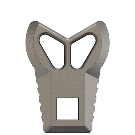 [813119013874] Real Avid AVMF3PFHW Master -Fit 3 Prong Flash Hider Wrench Titanium/Stainless Steel for AR-Platform