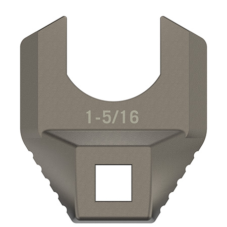 [813119013935] Real Avid AVMF1516BNW Master -Fit Barrell Nut Wrench 1 5/16" Titanium Titanium/Stainless Steel AR-Platform Free-Float Handle